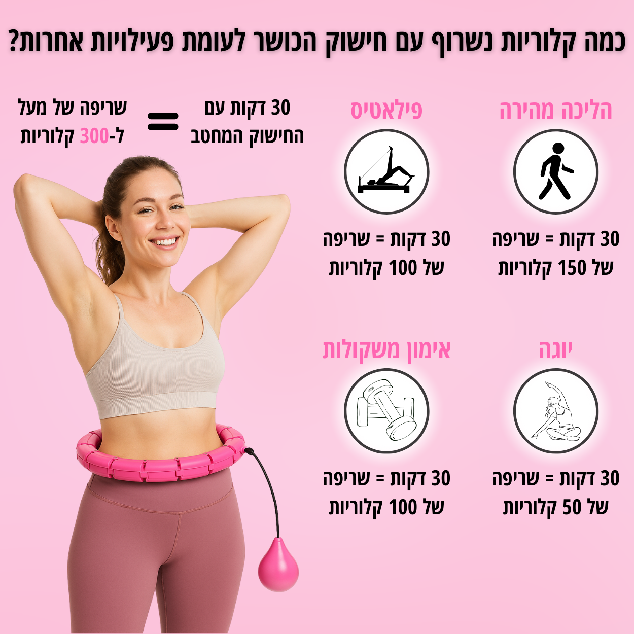 חישוק הכושר המחטב של סלורה